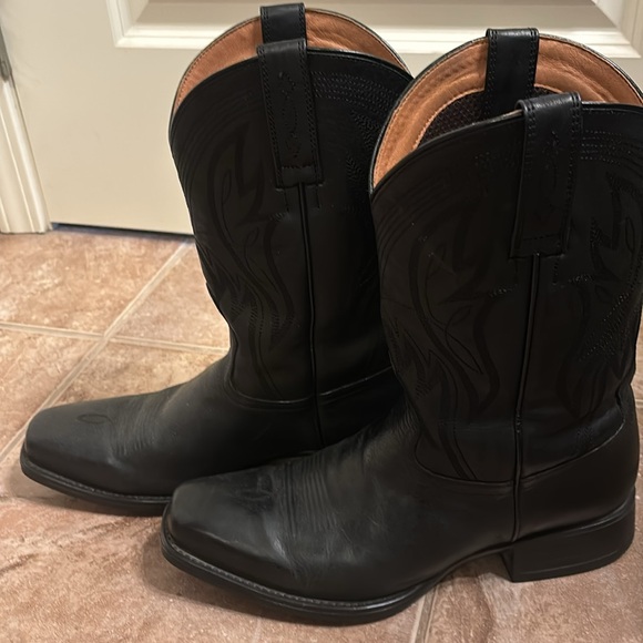 Cody James Cowboy Boots Leather Snip Toe sz 10d - Picture 5 of 8